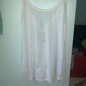 Free people white tank